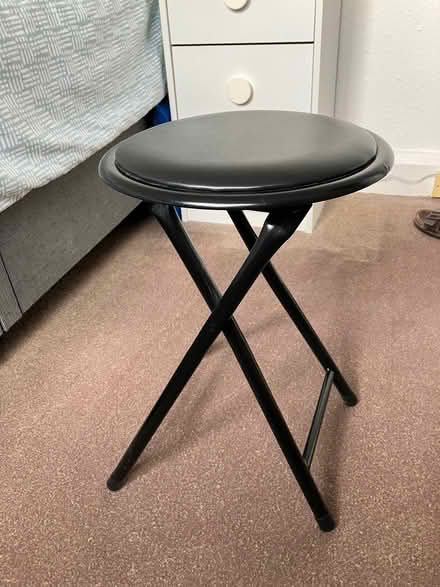 Photo of free Folding stool (Upper Wolvercote OX2) #1