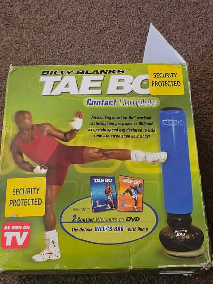 Photo of free Tae boo kick bag & DVDs (RG26 tadley) #1