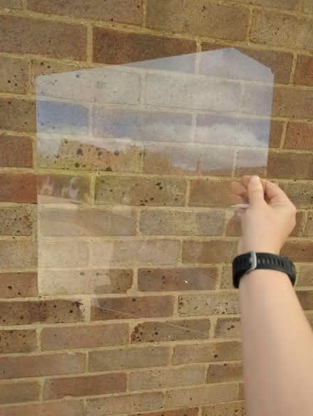 Photo of free 40x40cm glass pane (Aston OX18 2) #1