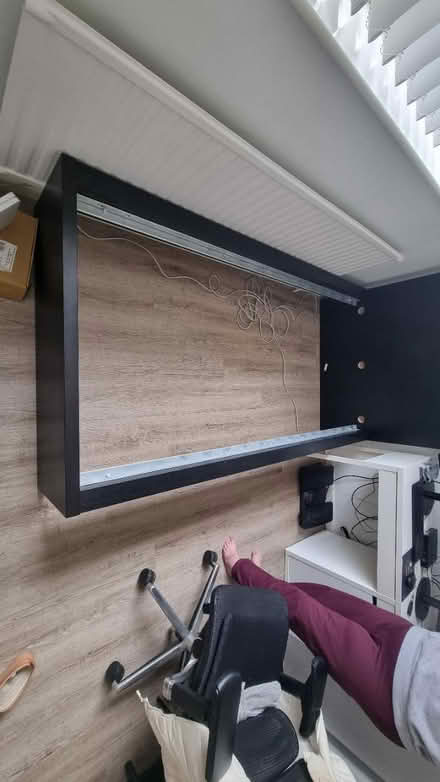 Photo of free Single IKEA black bed (Holland on sea) #1