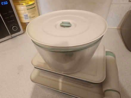 Photo of free Glass vacuum storage containers (Sutton Leach WA9) #2
