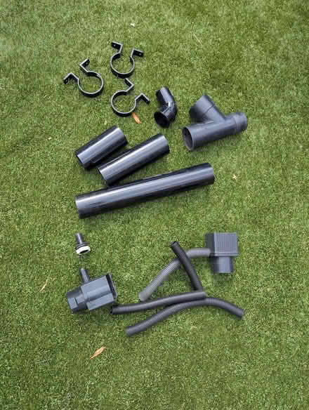 Photo of free Various gutter fittings, drainpipe and water butt fittings (Wimbledon SW19) #1