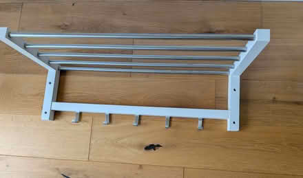 Photo of free Hallway shoe rack/bench seat and matching coat hook/shelf (Bexleyheath DA7) #2