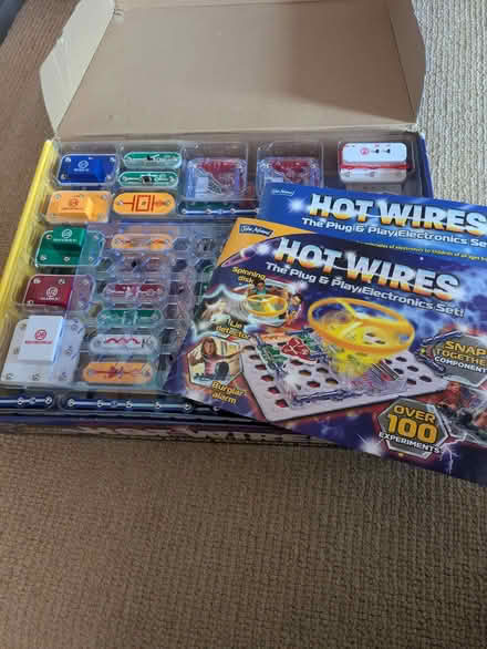 Photo of free Hot wires electronics set (Heaton Park M25) #1