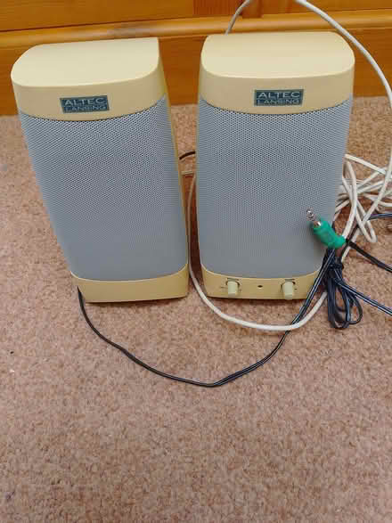 Photo of free Pair of Altec Lansing Speakers (Bexhill TN39) #2