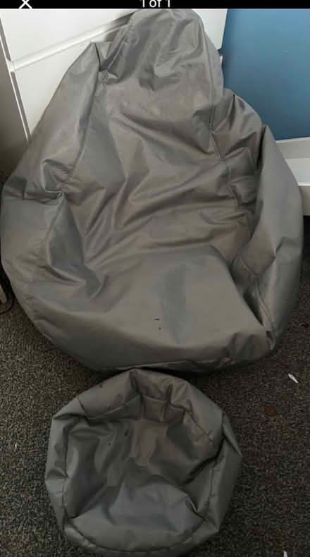 Photo of free Beanbag and footstool (Mk6) #1