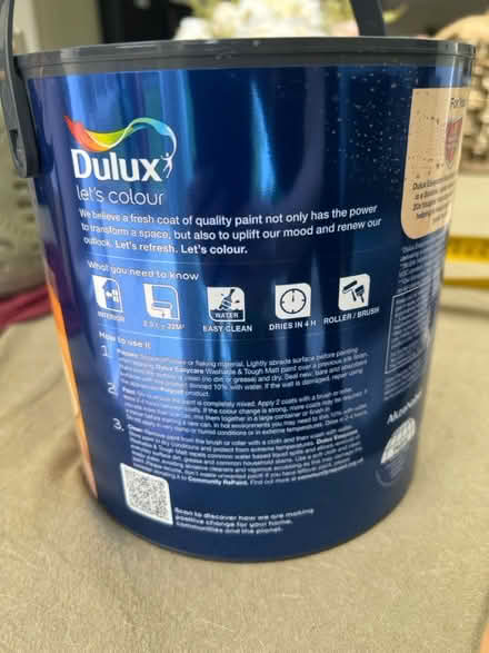 Photo of free Dulux paint deep plum colour (Wombourne) #2