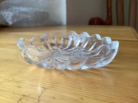 Photo of free glass heart trinket dish (Birchgrove CF14) #2