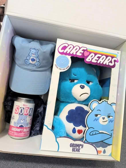 Photo of free Care Bear Plush & Hat (Qxs Blvd Union Turnpike) #1