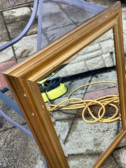 Photo of free Gold frame mirror (Langley SL3) #2