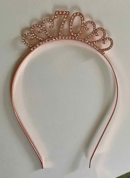 Photo of free 70th Birthday Balloons, Tiara & Sash (Kentwood RG30) #2