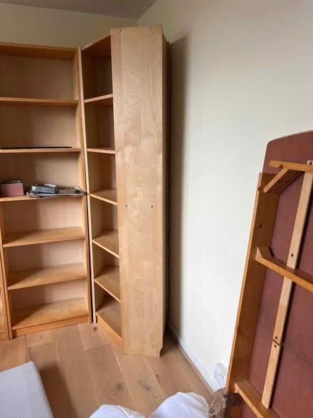 Photo of free IKEA Billy bookshelf corner unit. (Lion Gate TW9) #1