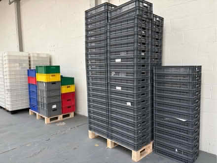 Photo of free Plastic storage crates (Earnshaw Bridge PR26) #2