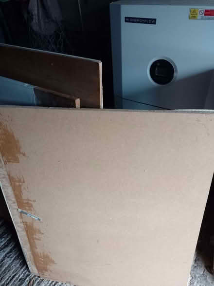 Photo of free 3 x Panels of plywood and 1 solid board (former box housing) (Amersham Hill HP13) #2