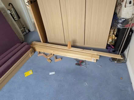 Photo of free Double bed frame w/ mattress (Cambridge CB4) #4