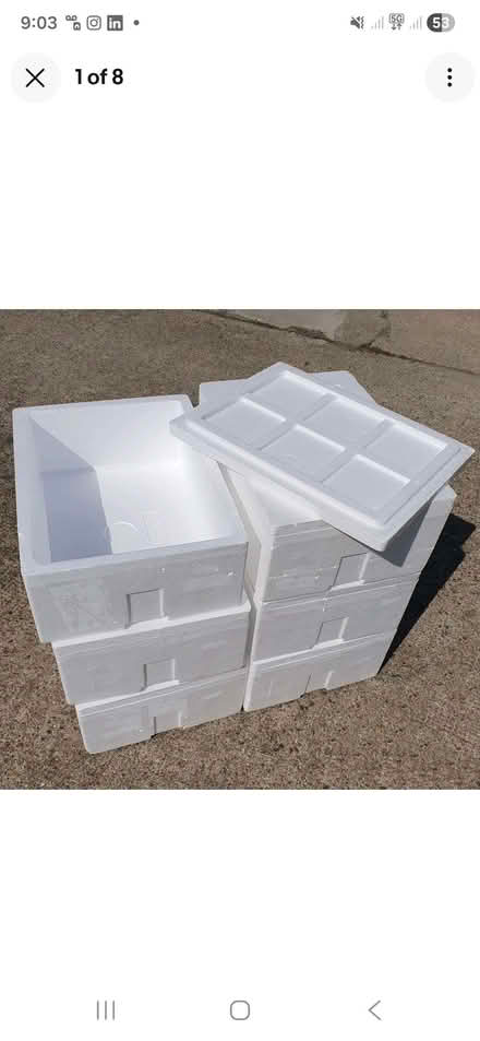 Photo of Polystyrene boxes (Lakes Estate MK2) #1