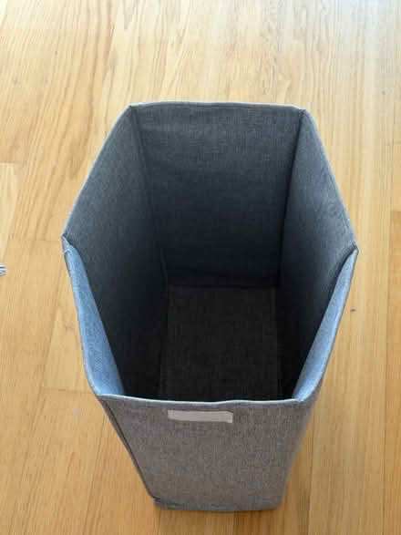 Photo of free Grey laundry basket (Walthamstow Central) #2