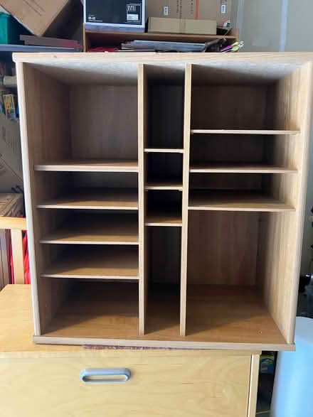 Photo of free Half bookcase with sections (Sunnyvale CA) #1