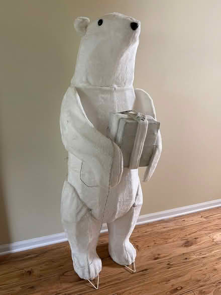 Photo of free 5 FT. Christmas Light Up Bear (Novi) #1