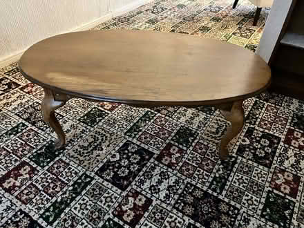 Photo of free Three seater couch, chair & table (Speke Liverpool) #3