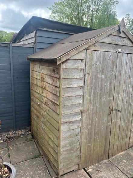 Photo of free Wooden shed with double doors (HP6 Amersham) #3