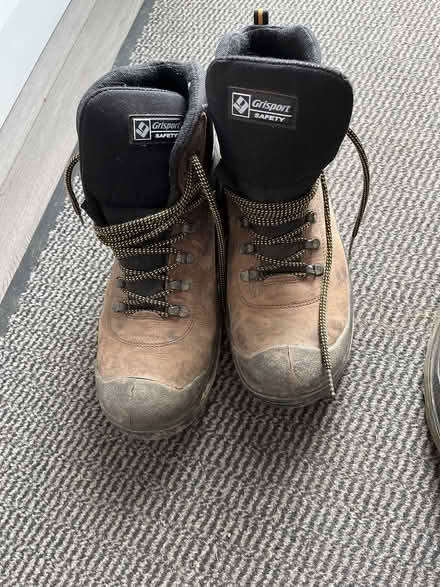 Photo of free Safety work boots (Leckhampton) #1