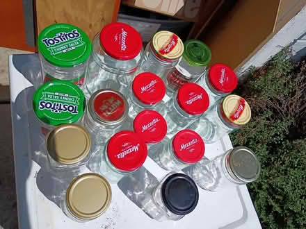 Photo of free Food Jars w/Lids (Vacaville) #1