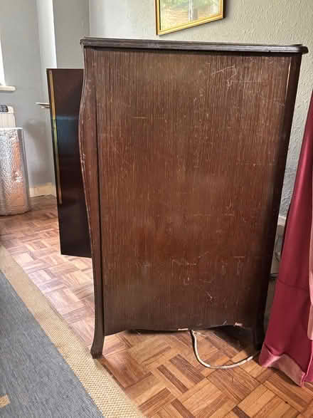 Photo of free Old wood LP cabinet (Headington Hill OX3) #3