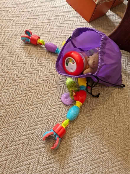 Photo of free Small bag of baby teddies and toys (D18E0K6) #1