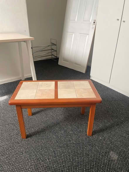 Photo of free Small tiled coffee table (Bulwell Lane NG6) #1