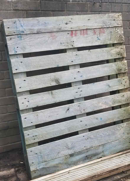 Photo of free Wooden pallet (St Martin's CF83) #1