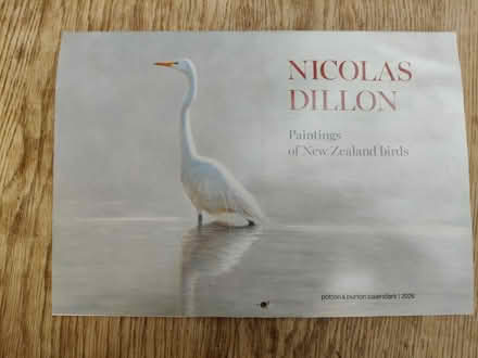 Photo of free 2026 new Zealand birds calendar (Jericho OX2) #1