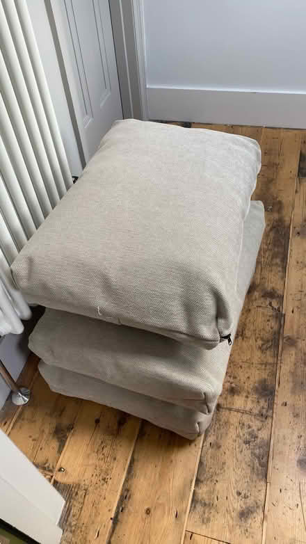 Photo of free 3x sofa back cushions (SE19 Gipsy Hill) #1