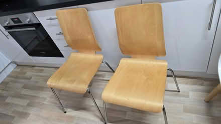 Photo of free 2 wooden chairs (Stratford/Plaistow E13 0) #1