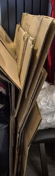 Photo of free 5 or 6 large cardboard boxes (CT9) #1
