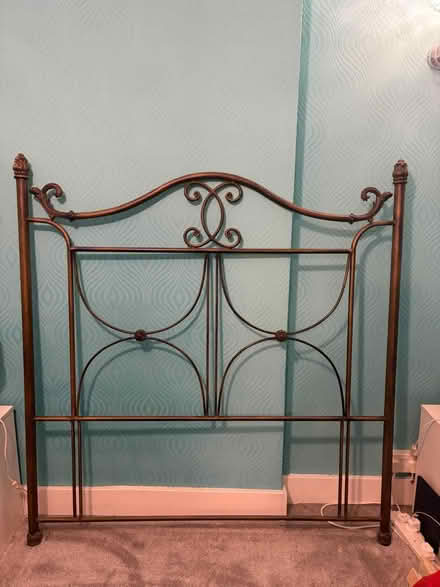 Photo of free Metal head board for double bed (Hayes BR2) #1