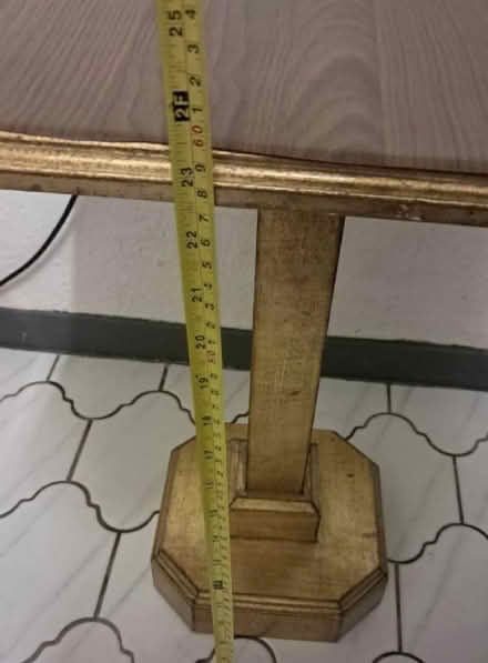 Photo of free Small solid wood table (Taunton Eastgate District Ward TA1) #3