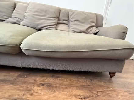 Photo of free 3 seater grey sofa (Grange Court E10) #3