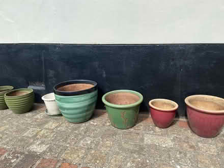Photo of free A number of ceramic pots (Sudbury Suffolk CO10) #3
