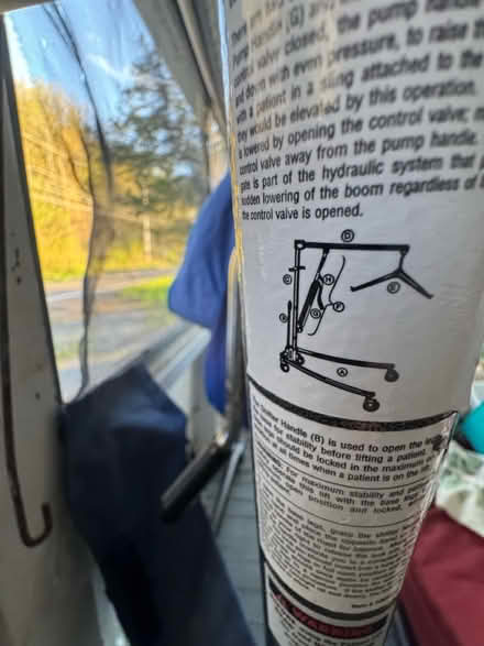 Photo of free Hoyer lift (Cauterskill Road) #2