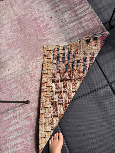 Photo of free Outdoor woven rug - 180 x 120cm (Bow E3) #2