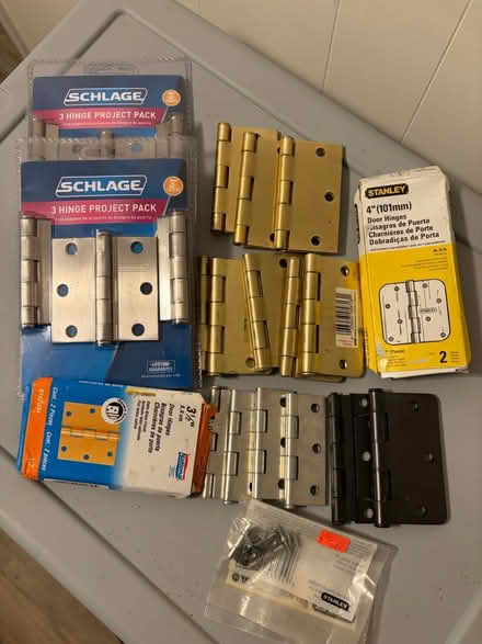Photo of free Assorted Door Hinges (Belmont, MA) #1