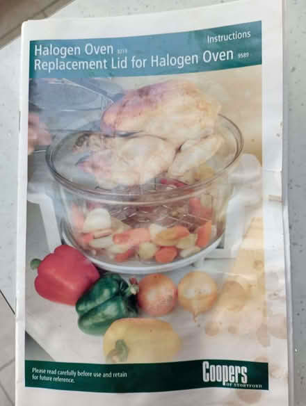 Photo of free Halogen Oven (Barry CF62) #2