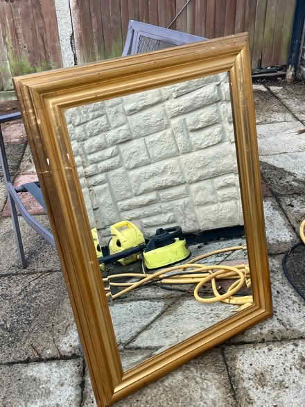 Photo of free Gold frame mirror (Langley SL3) #1