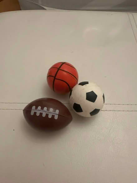 Photo of free 3 small bouncy balls (Cardiff CF5) #1