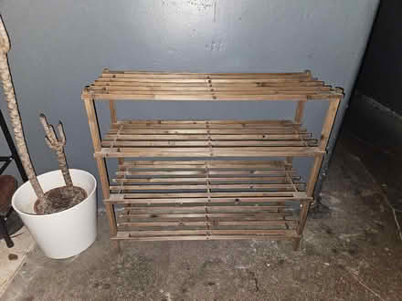 Photo of free 4 tier shoe rack (Polwarth EH11) #1