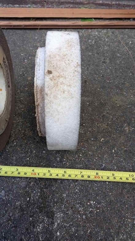 Photo of free 2 large grinding wheels (Central Letchworth) #2