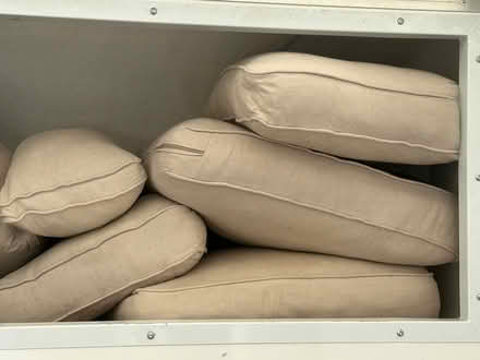 Photo of free Sofa with removable Linen cover (CO10) #2