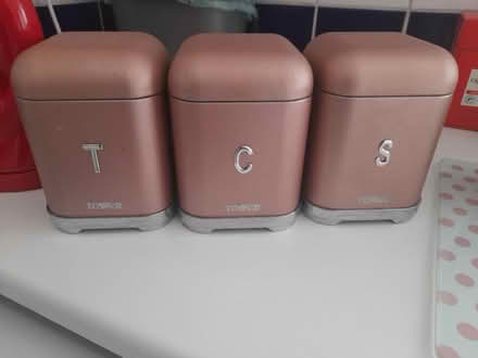 Photo of free Tea Coffee and Sugar cannisters (Reading West RG1) #1