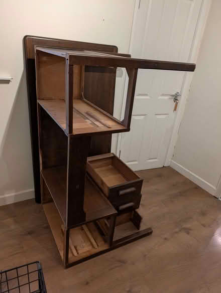 Photo of free Dark wood desk (Carnforth LA5) #3